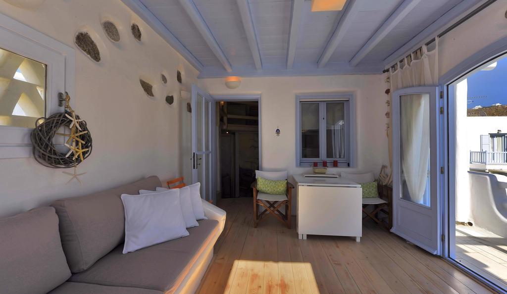 Ivi Mykonean Suites Mimoza Ornos Beach Экстерьер фото