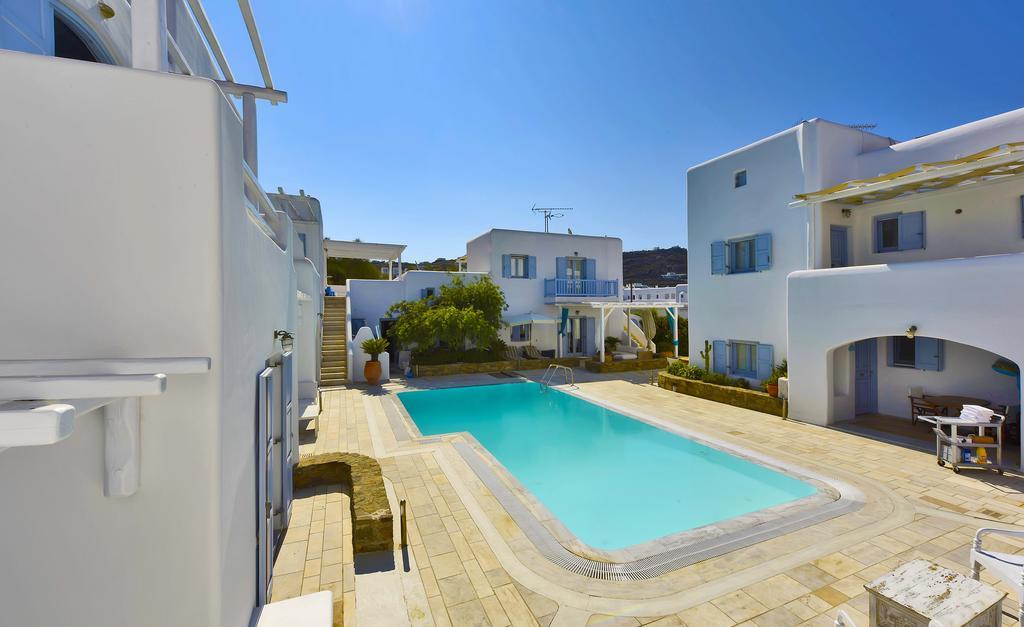 Ivi Mykonean Suites Mimoza Ornos Beach Экстерьер фото